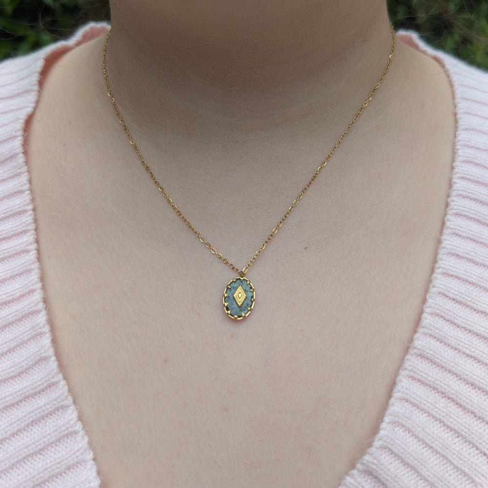 African Turquoise Necklace