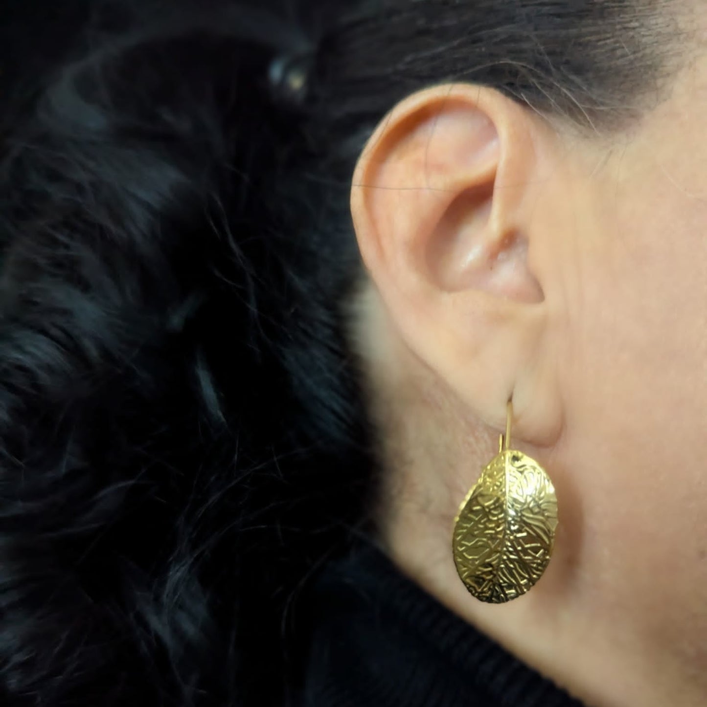 Bodhi Leaf Earrings