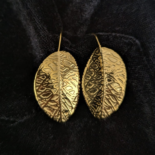 Bodhi Leaf Earrings