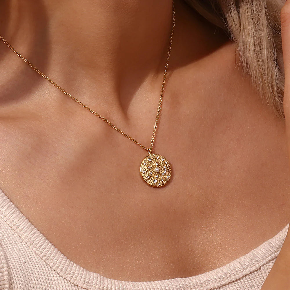 Celestial Pearl Necklace