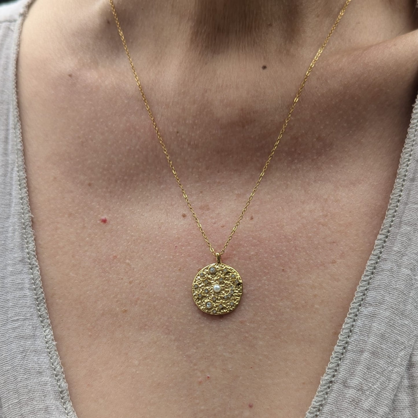 Celestial Pearl Necklace