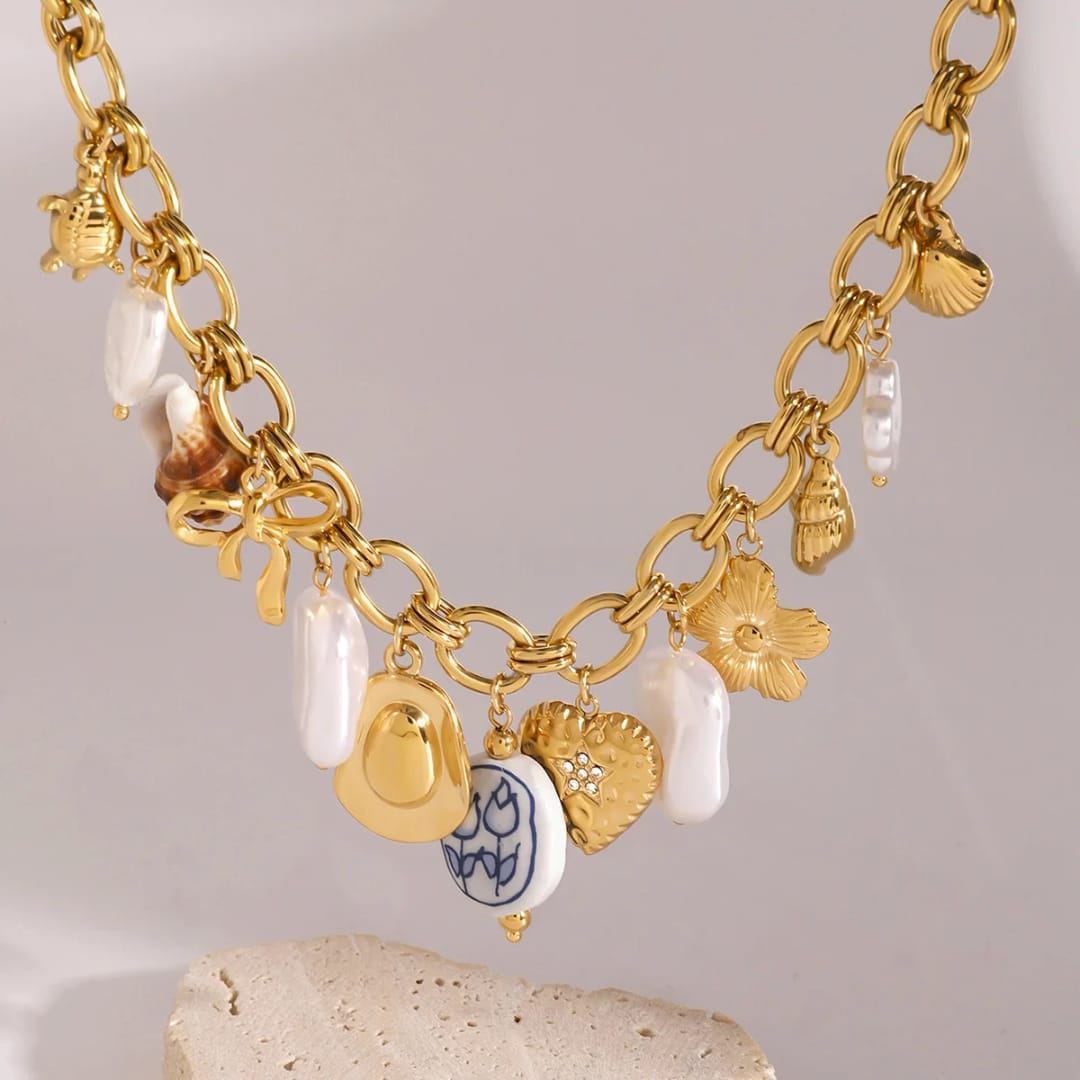 Cyprus Charm Necklace