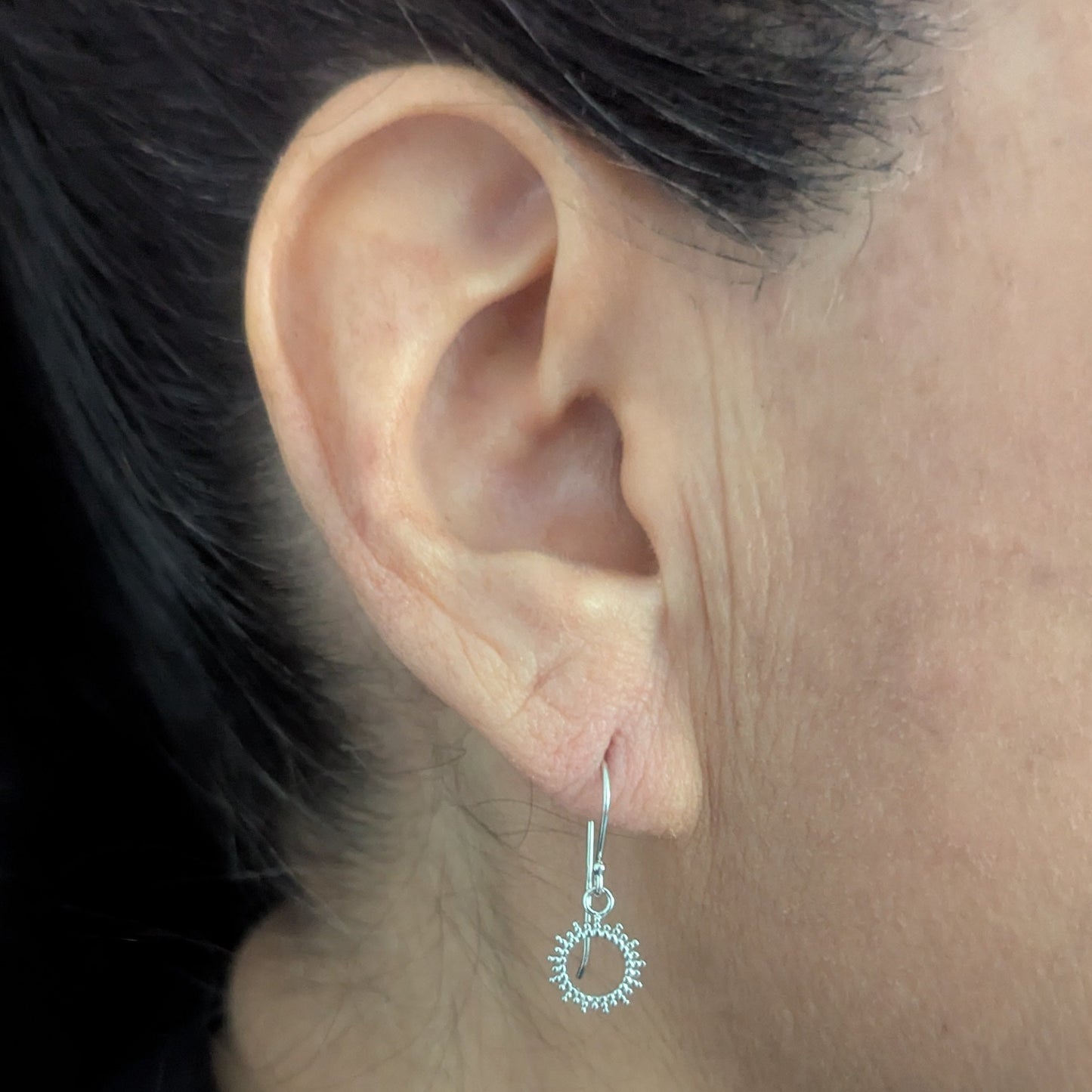 Hollow Sun Ultra Lightweight Earrings