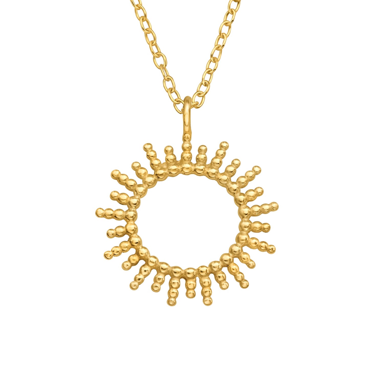 Hollow Sun Necklace