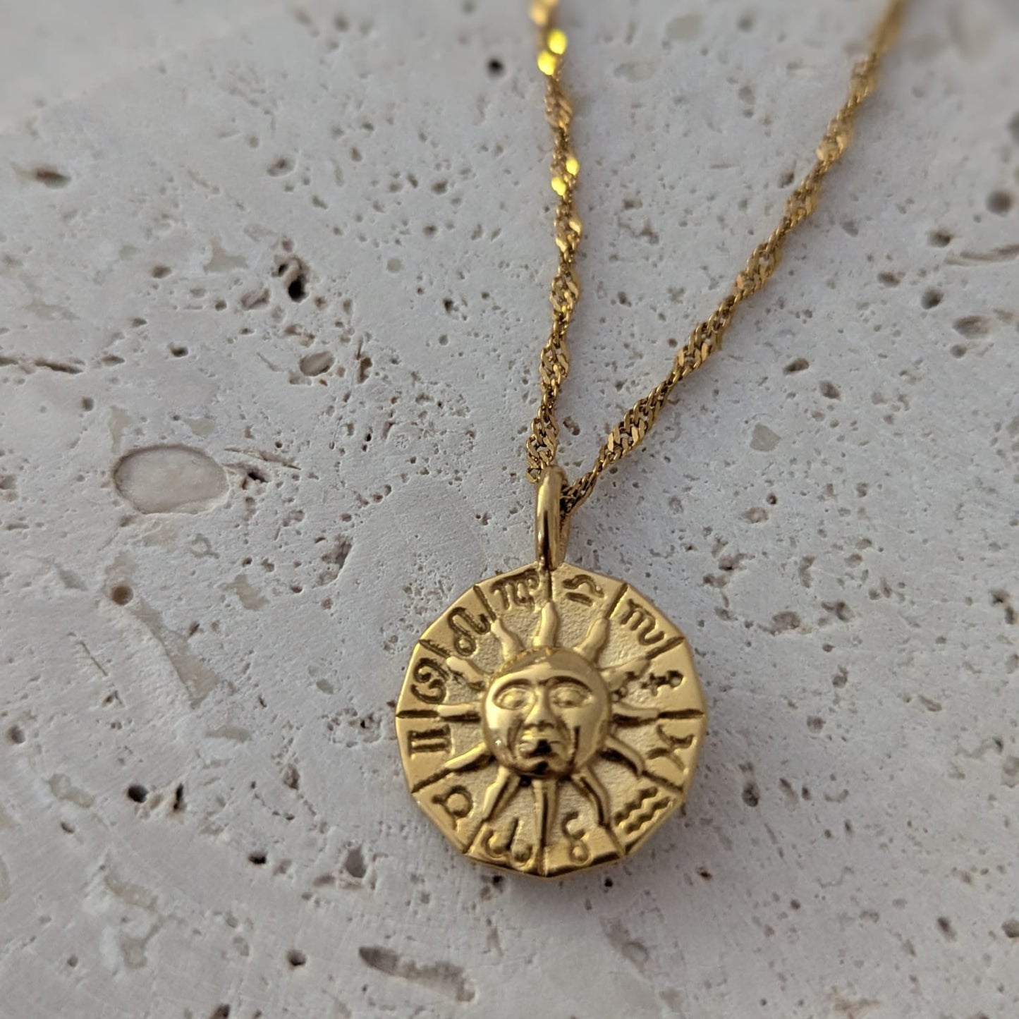 Horoscope Sun Necklace