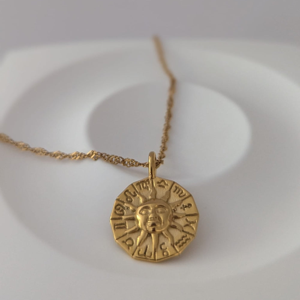 Horoscope Sun Necklace