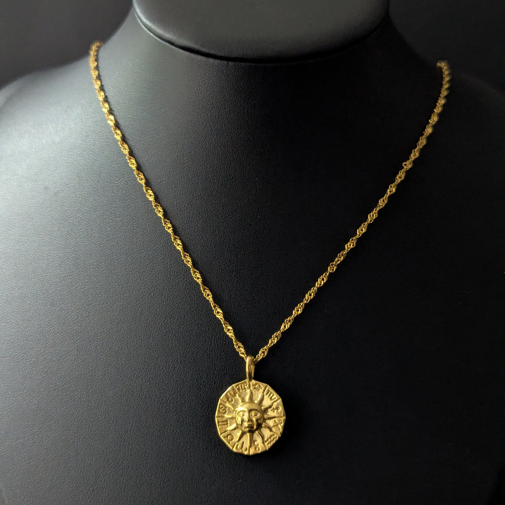 Horoscope Sun Necklace