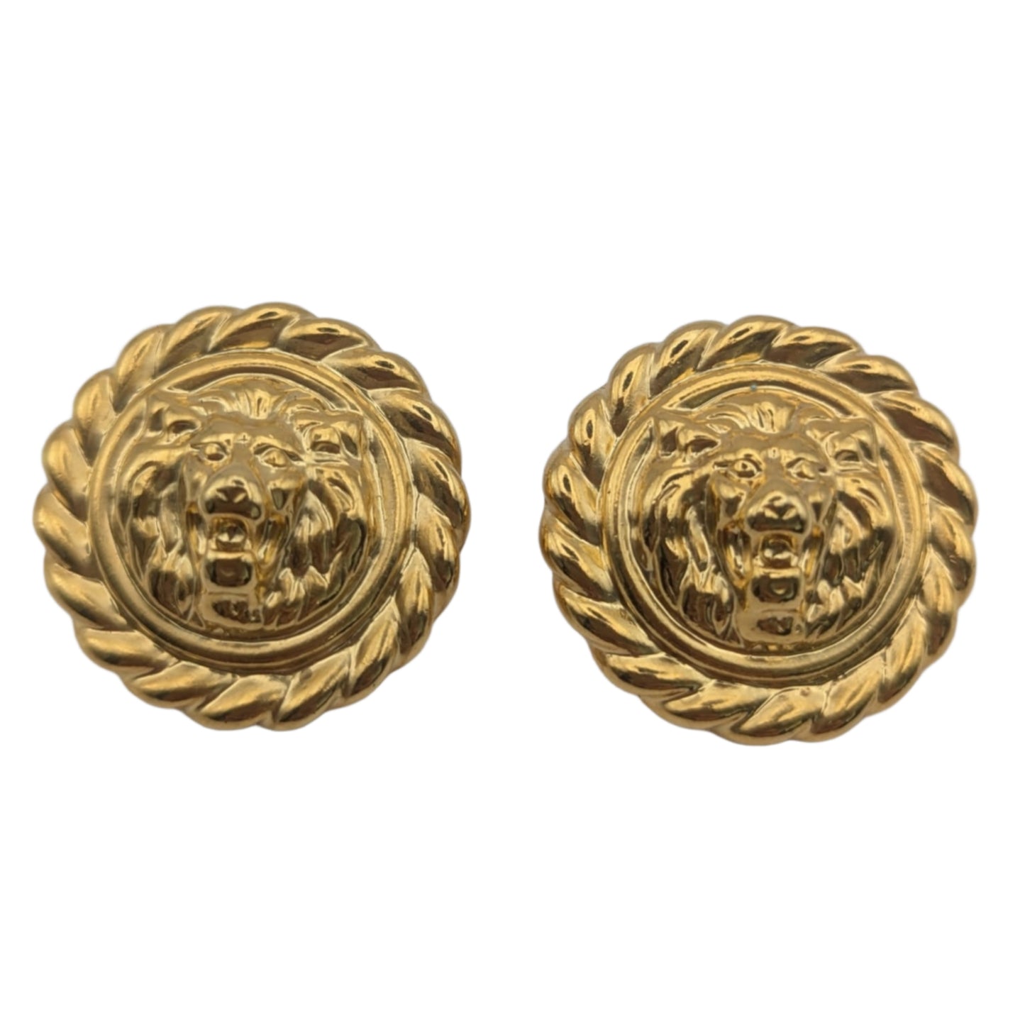 Vintage Lion Earrings