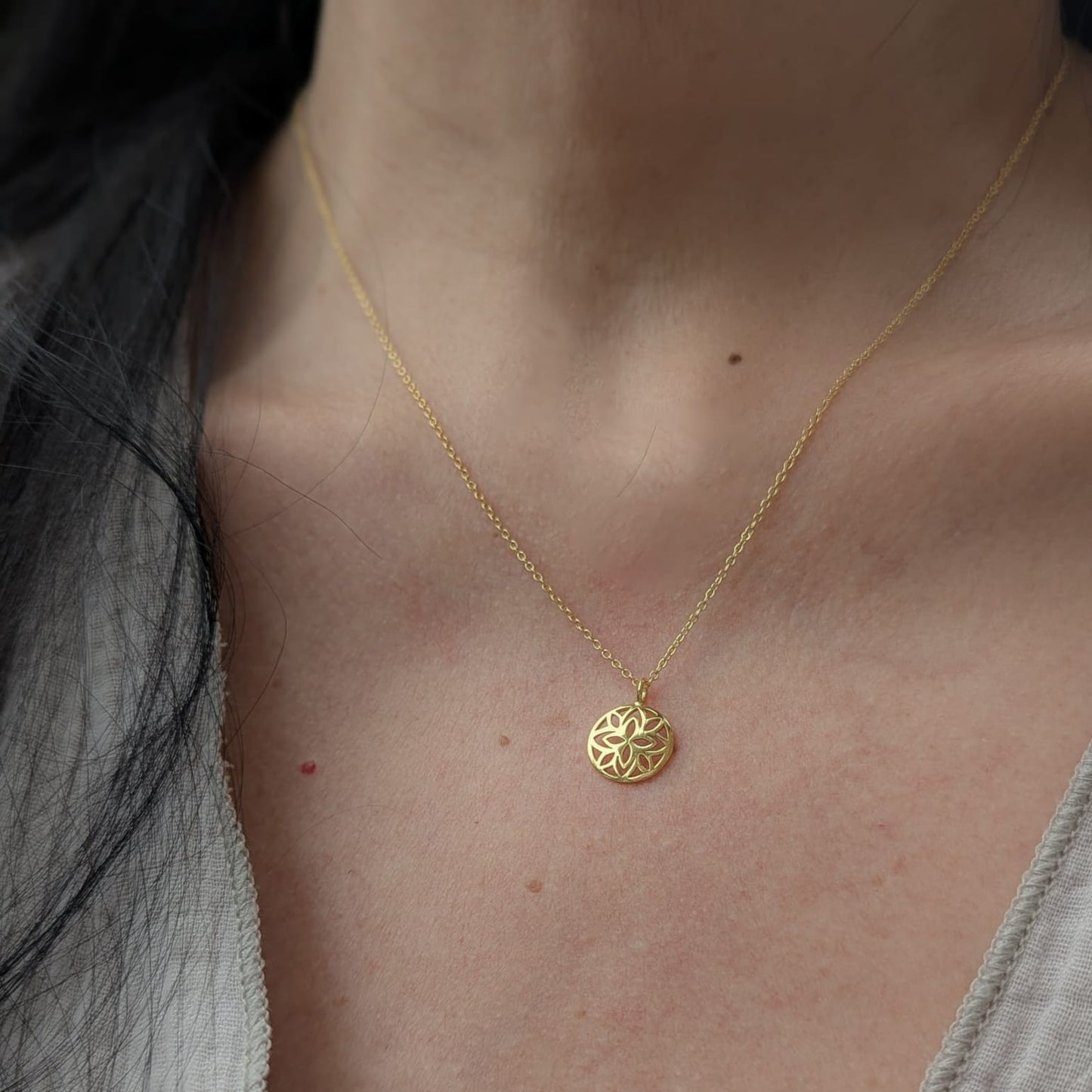 Lotus Necklace