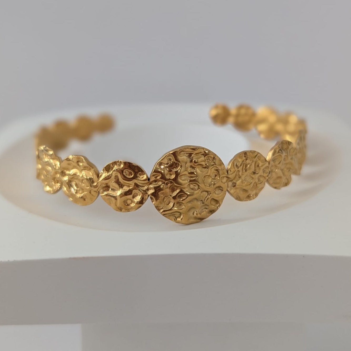 Madagascar Hammered Bangle