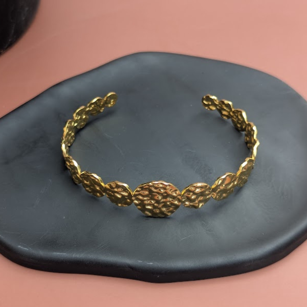 Madagascar Hammered Bangle