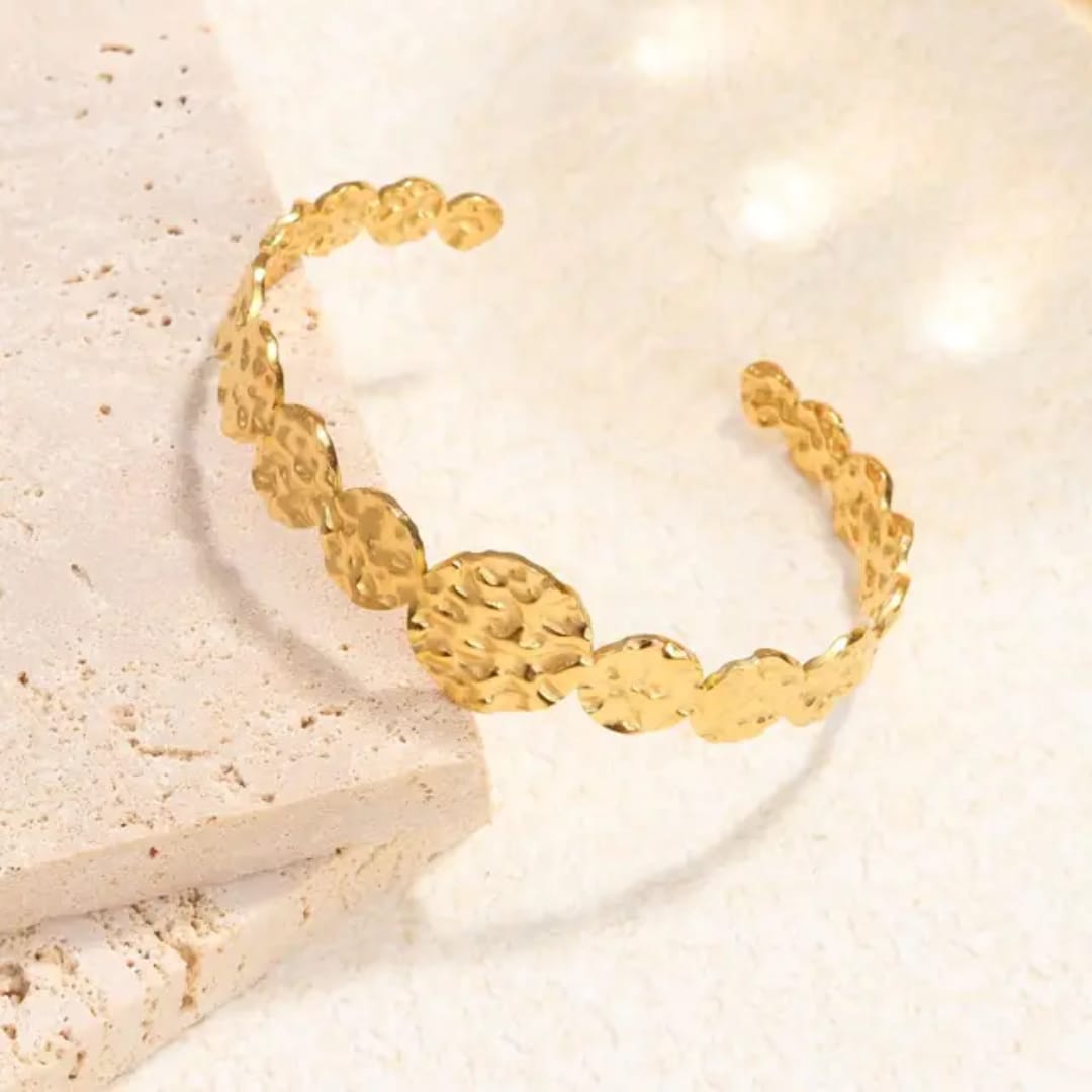 Madagascar Hammered Bangle