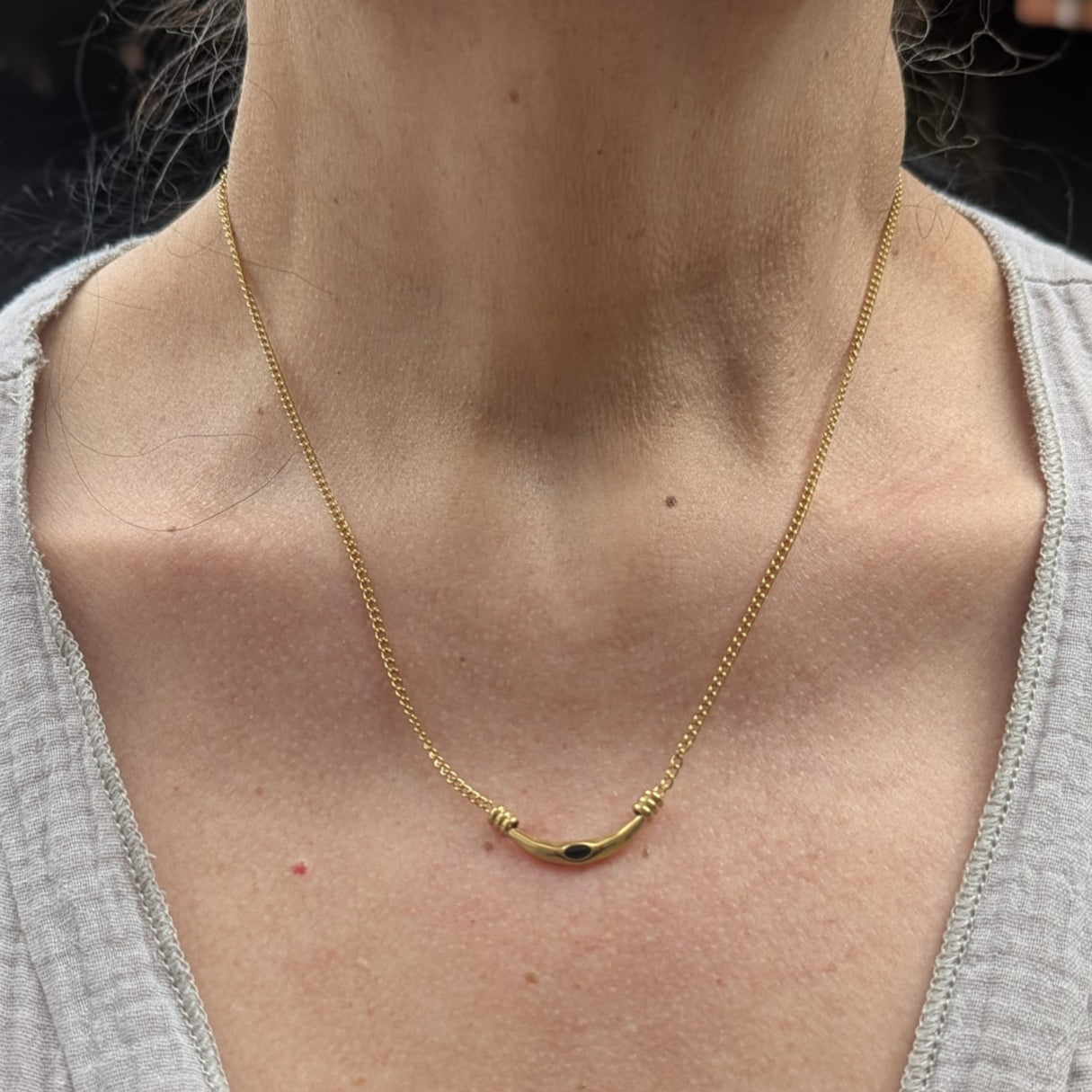 Tribal Horn Necklace