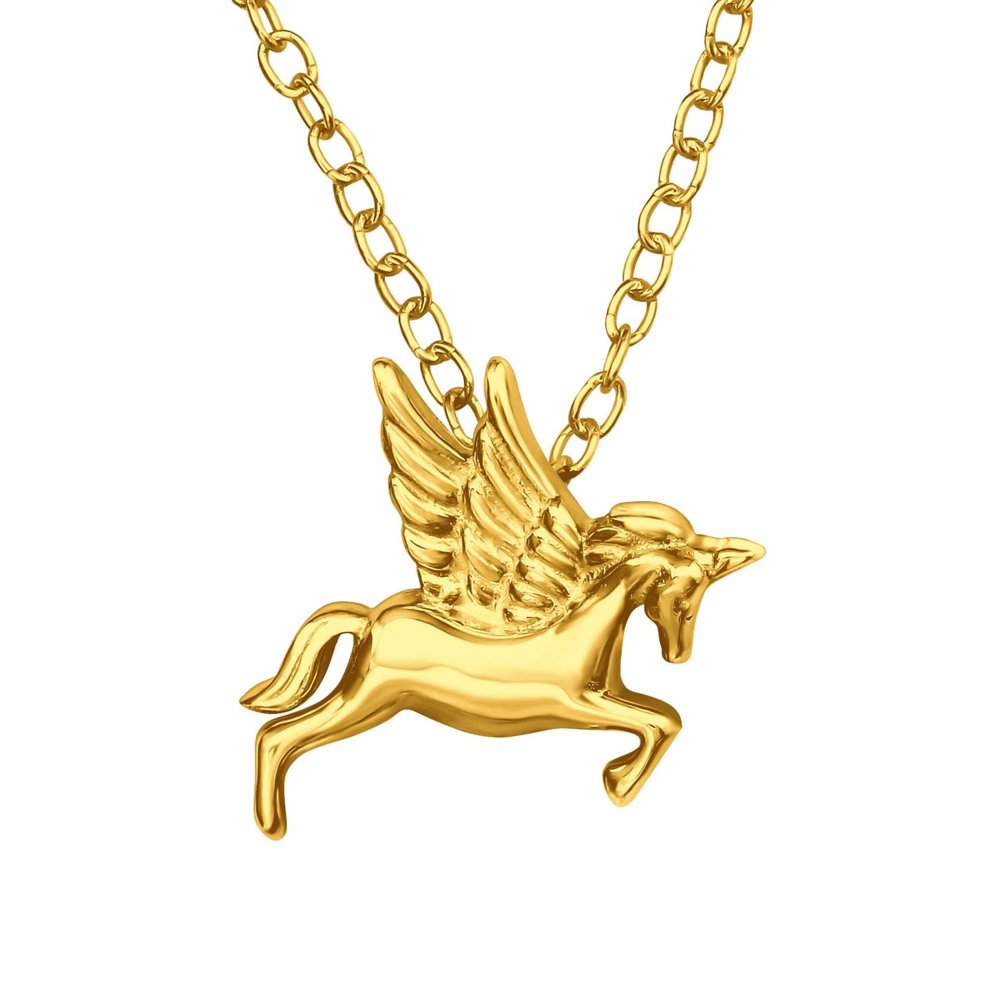 Winged Unicorn Necklace