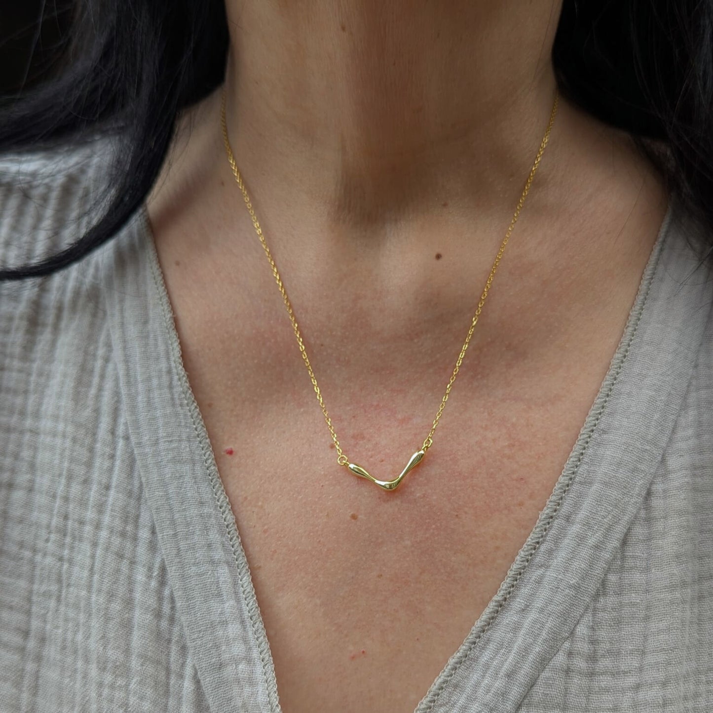 Wishbone Necklace