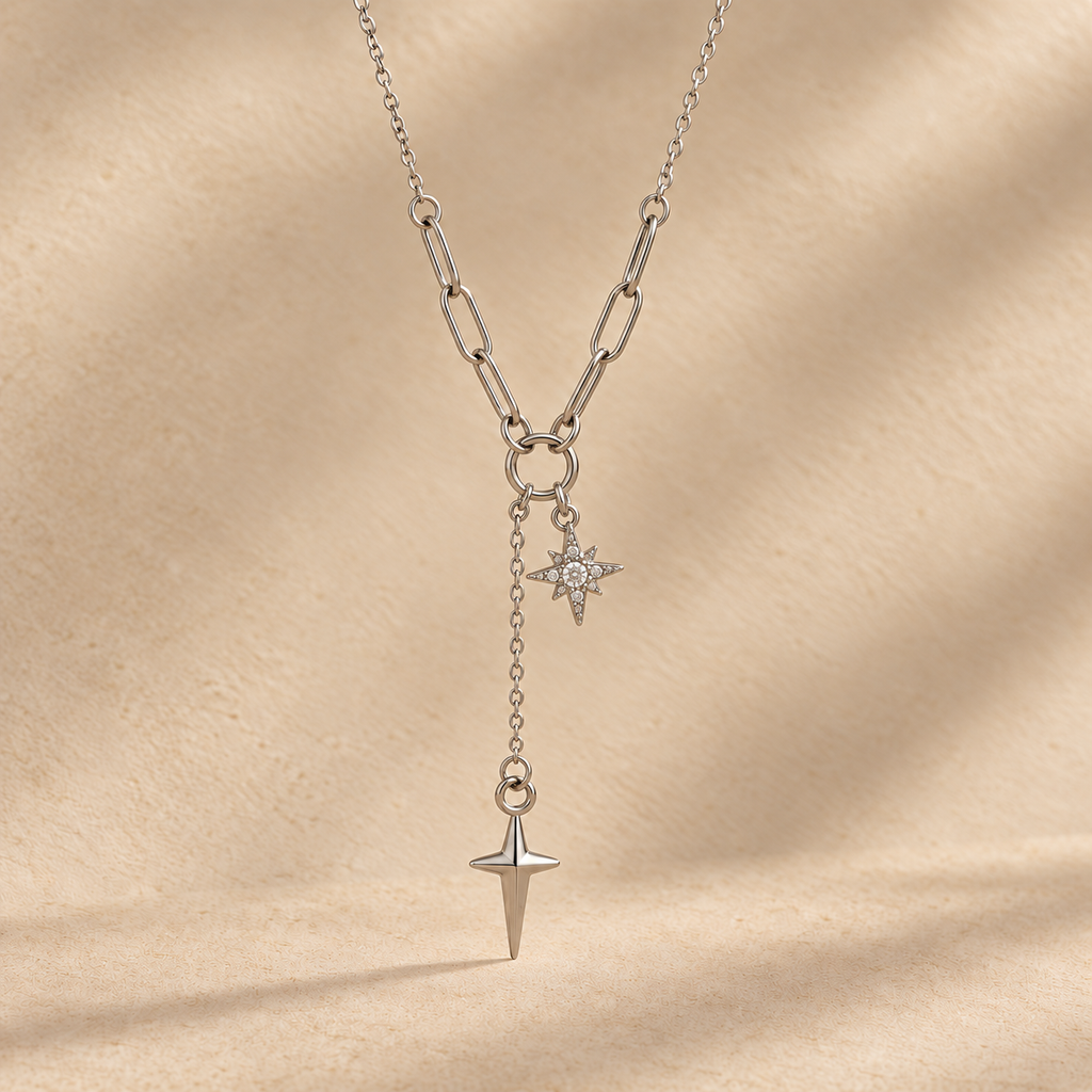 Nativity Necklace Silver