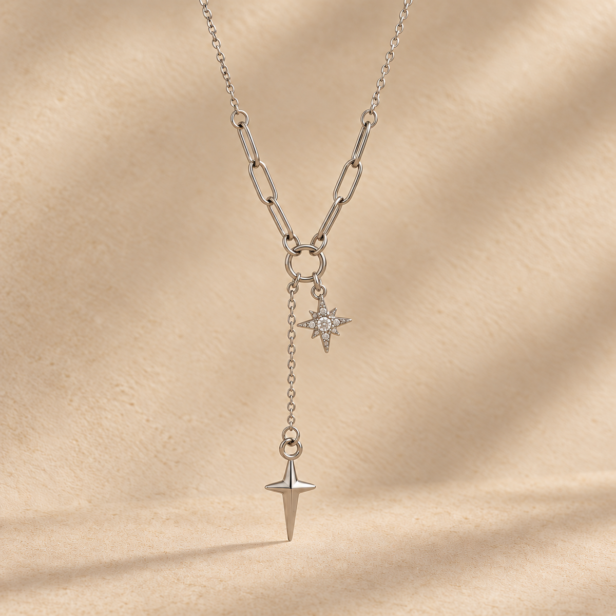 Nativity Necklace Silver
