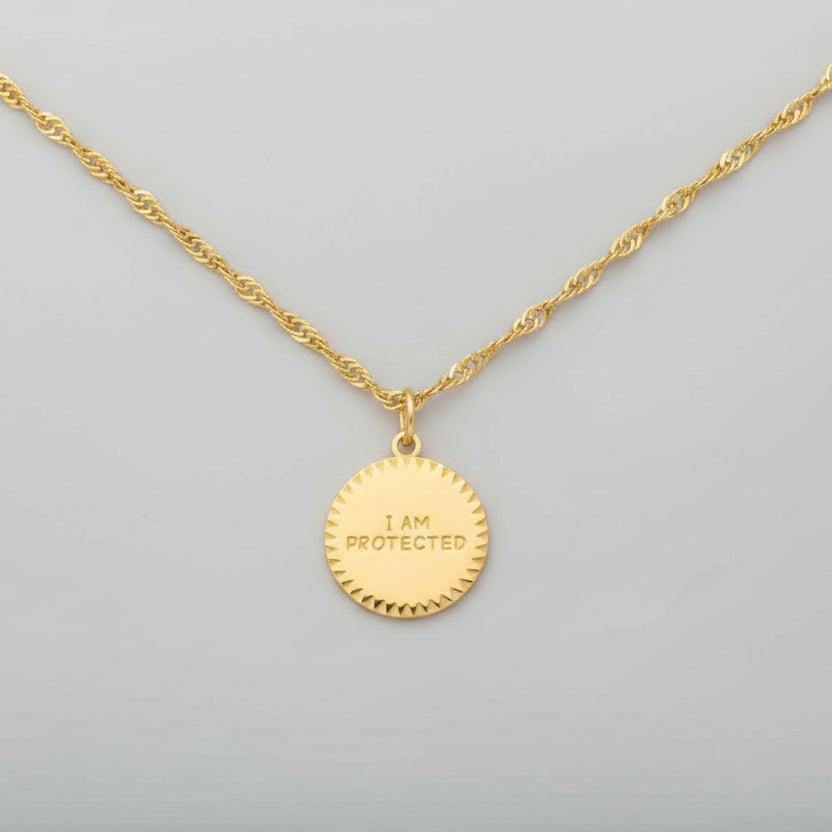 I Am Protected Necklace