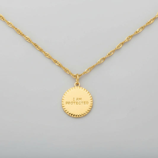 I Am Protected Necklace