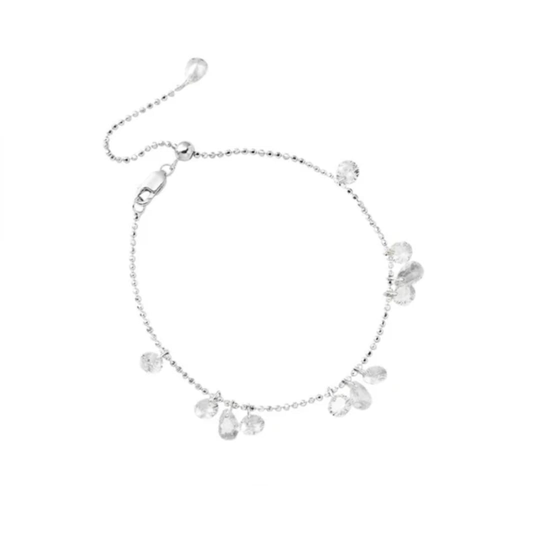 Sterling Silver Dewdrop Bracelet