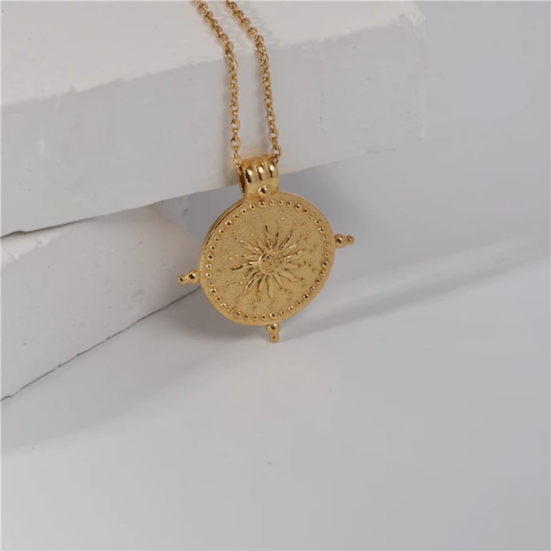 Sun Compass Necklace