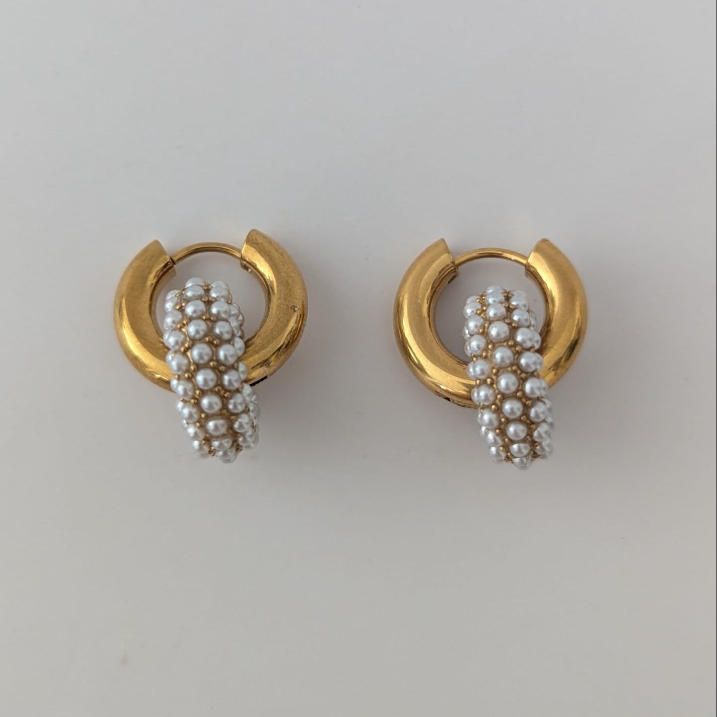 Detachable Double Hoop Earrings