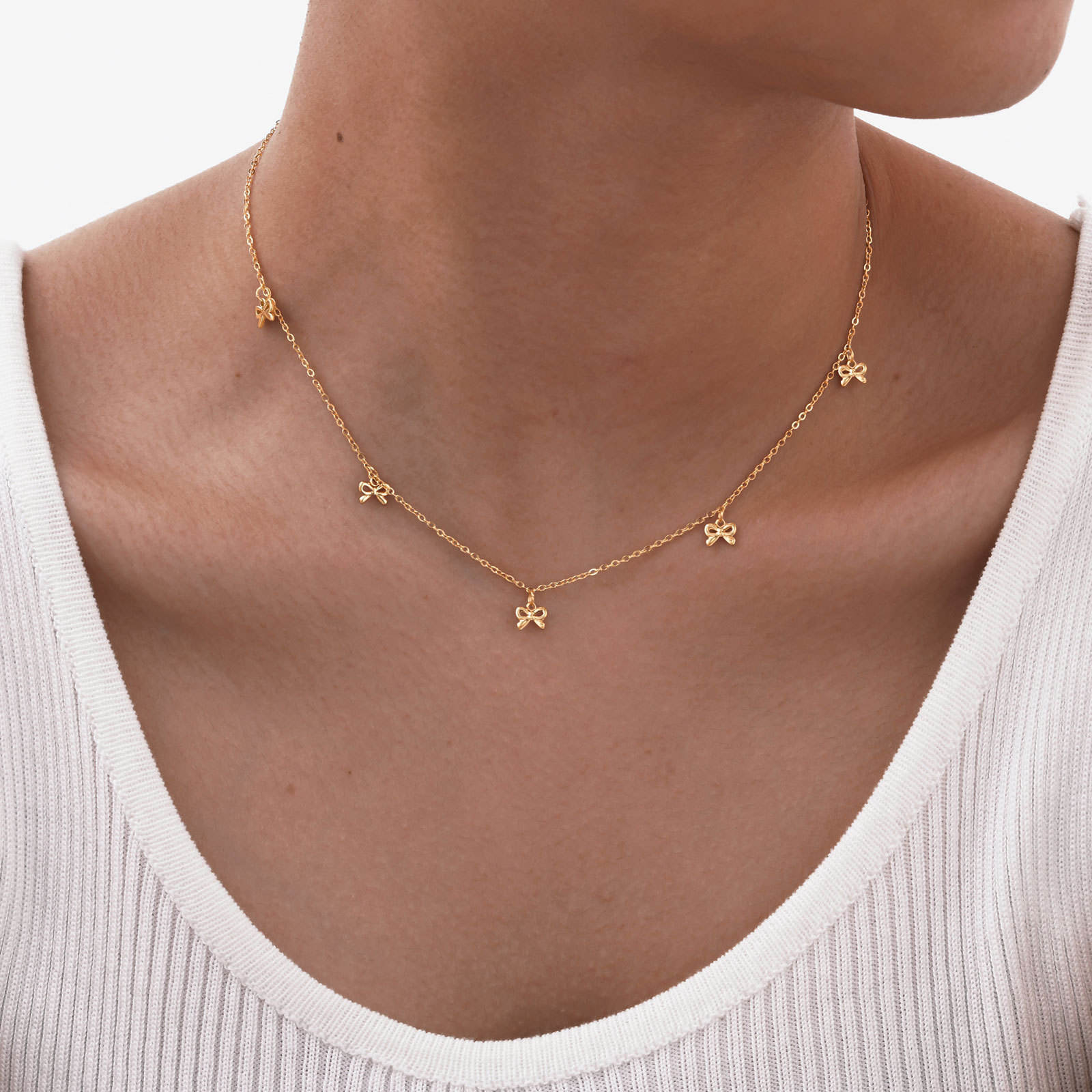 Mini Bows Necklace