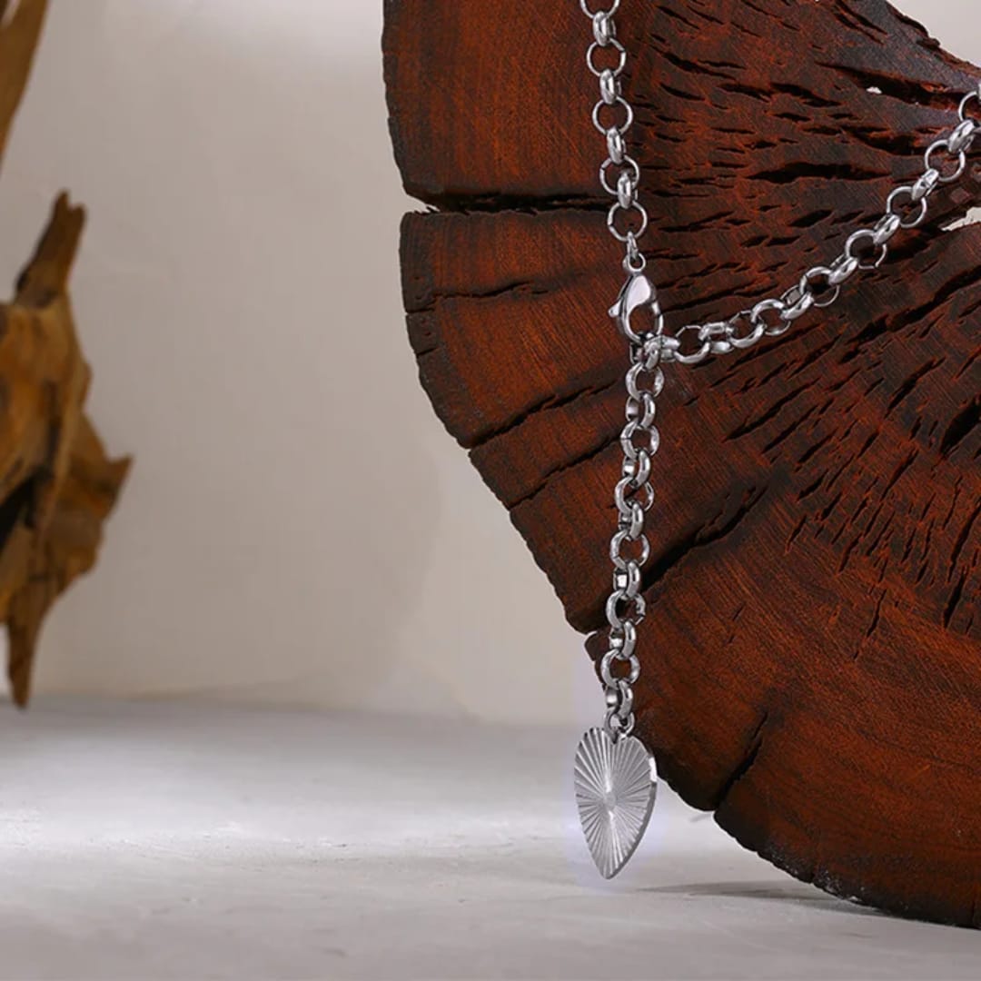 Starburst Heart Necklace