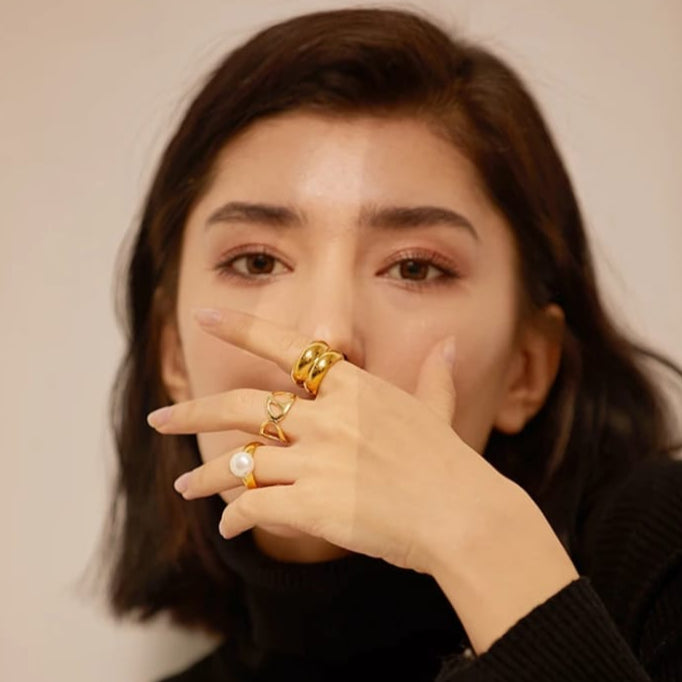 Pearl Statement Ring