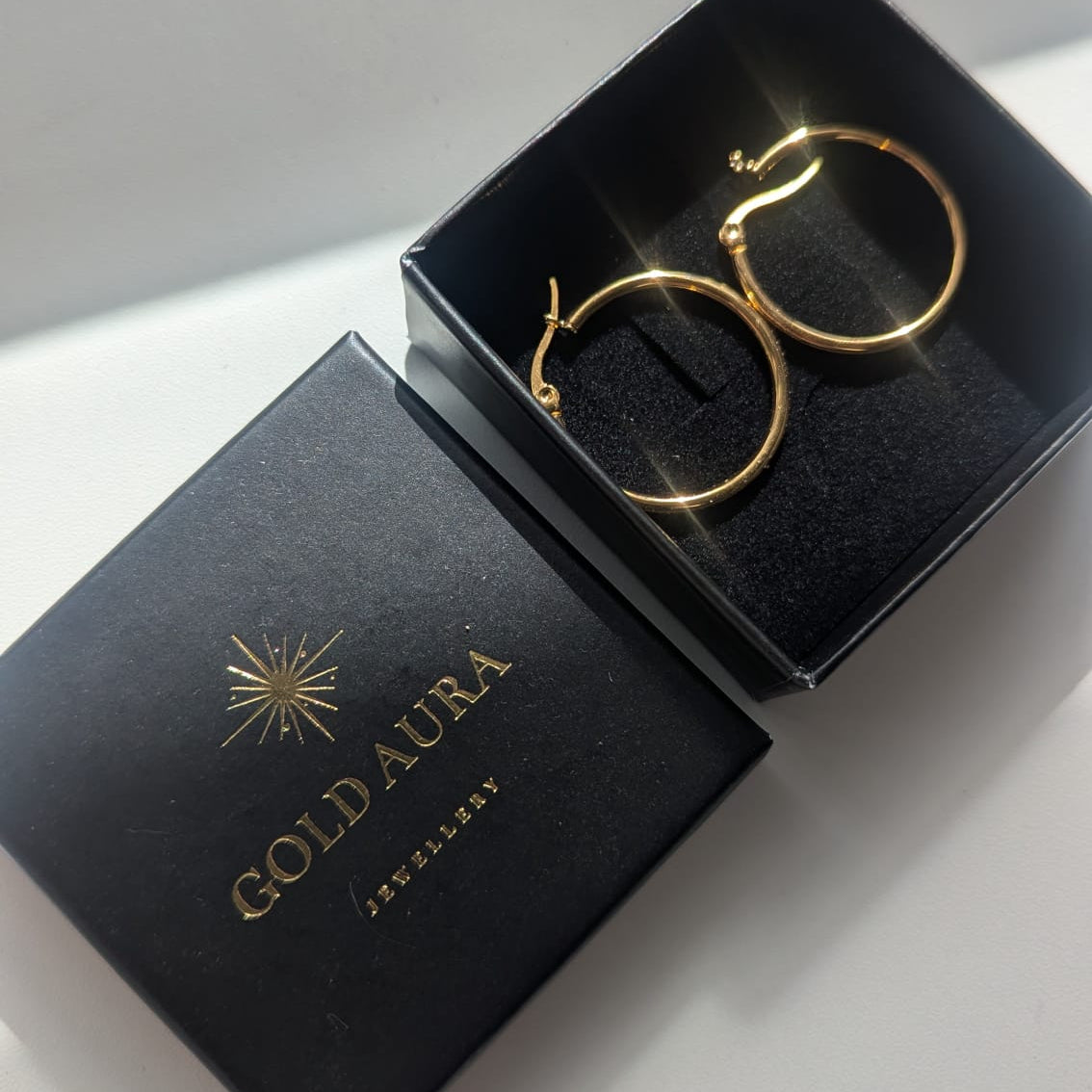 Simply Gold Hoops