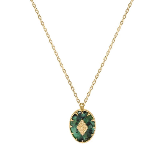 African Turquoise Necklace