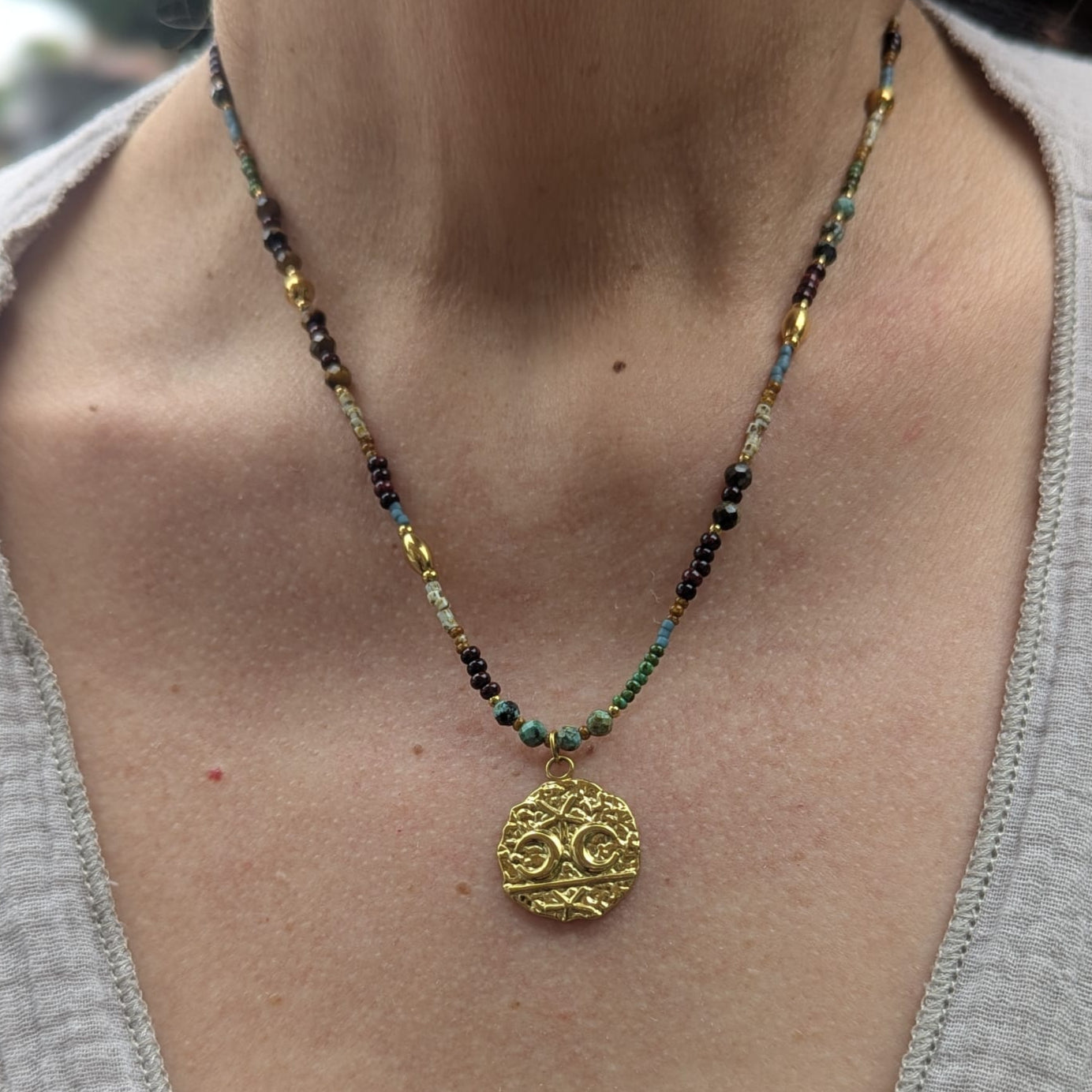 Akari Beaded Necklace