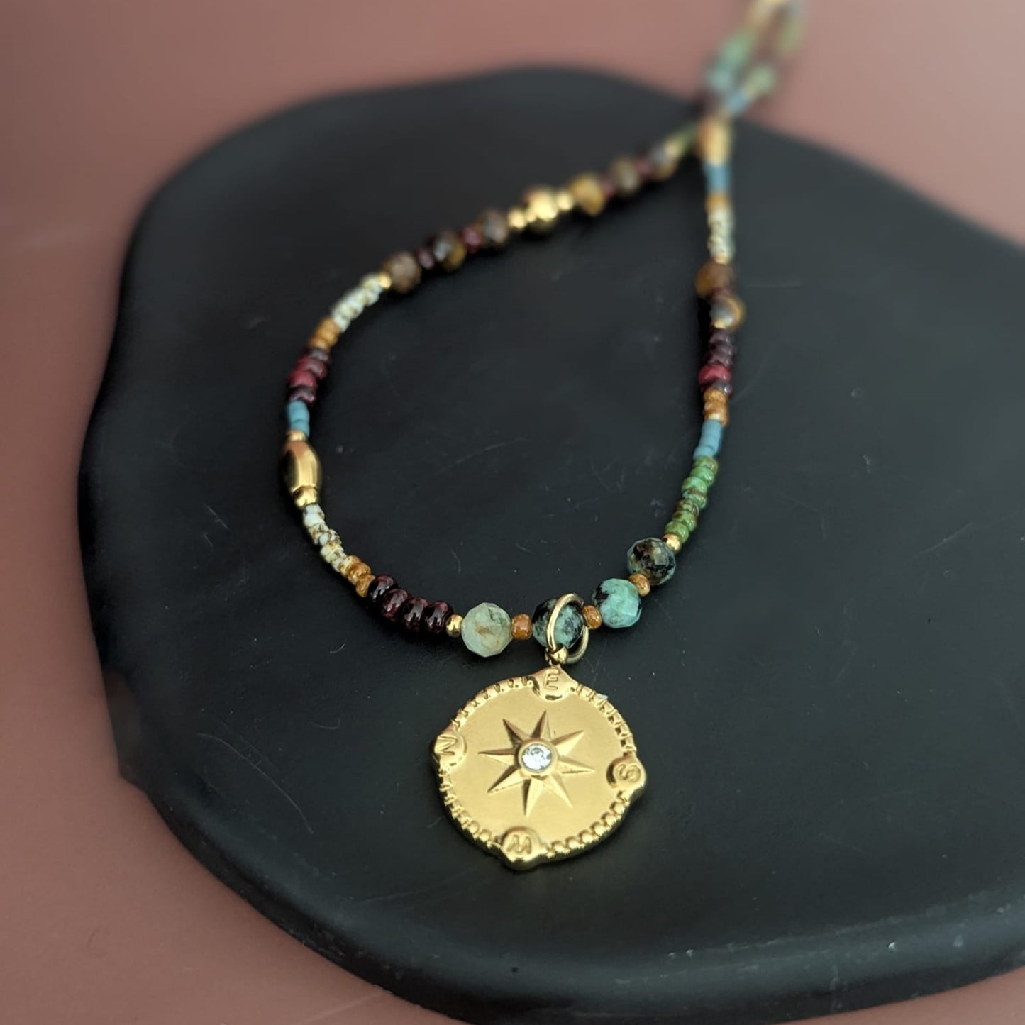 Akari Beaded Necklace