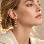 Drop Gem Hoops