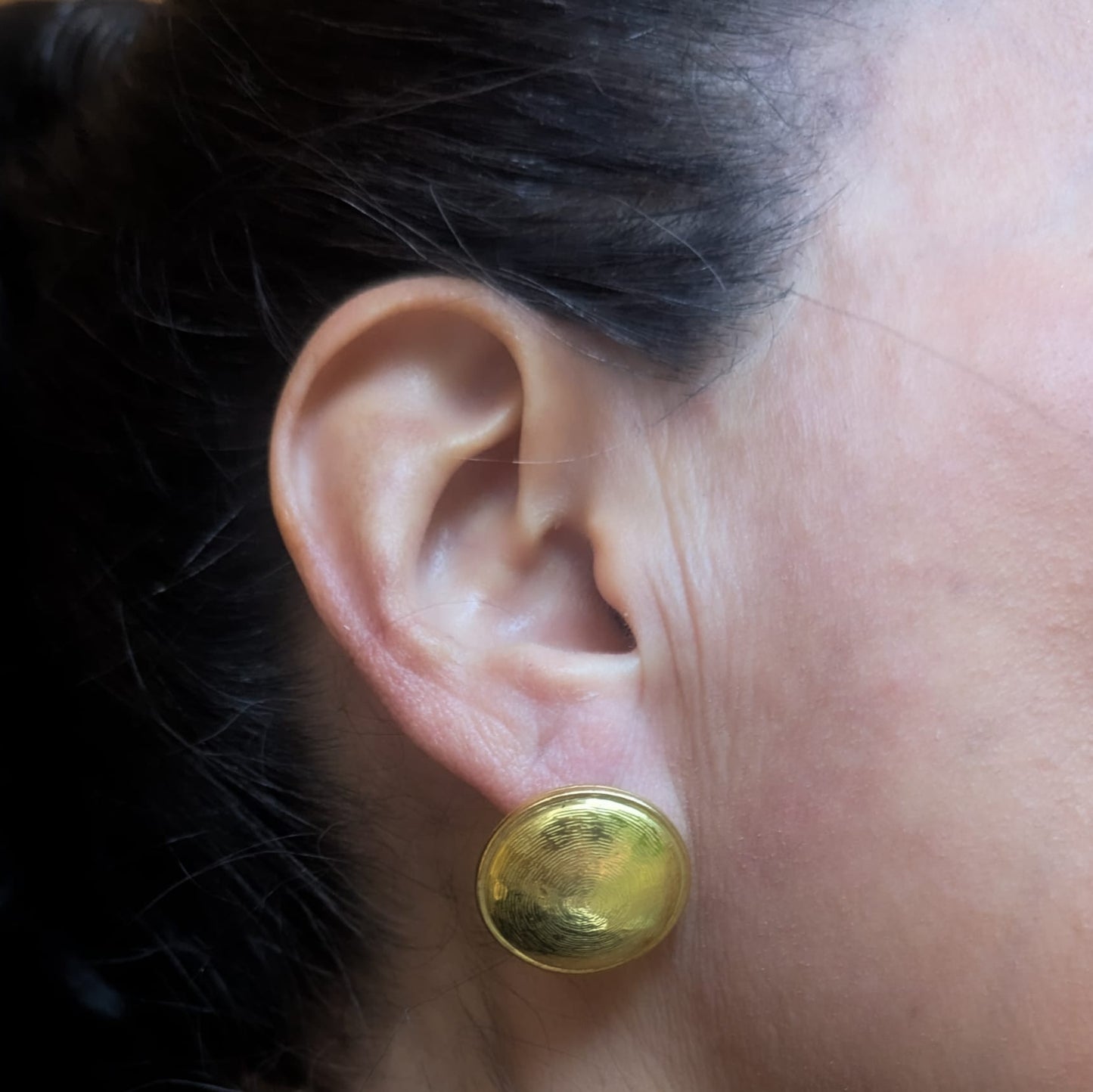 Fingerprint Earrings