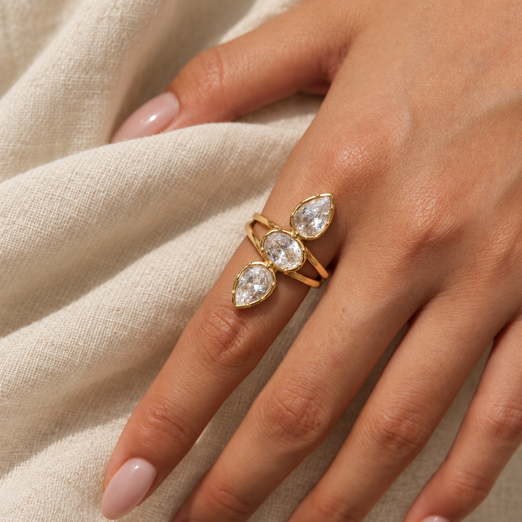 Isolde Trio Adjustable Ring