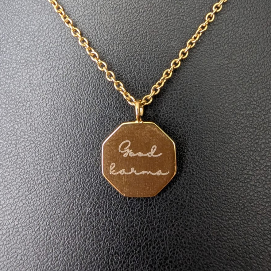 The Good Karma Octagon Necklace