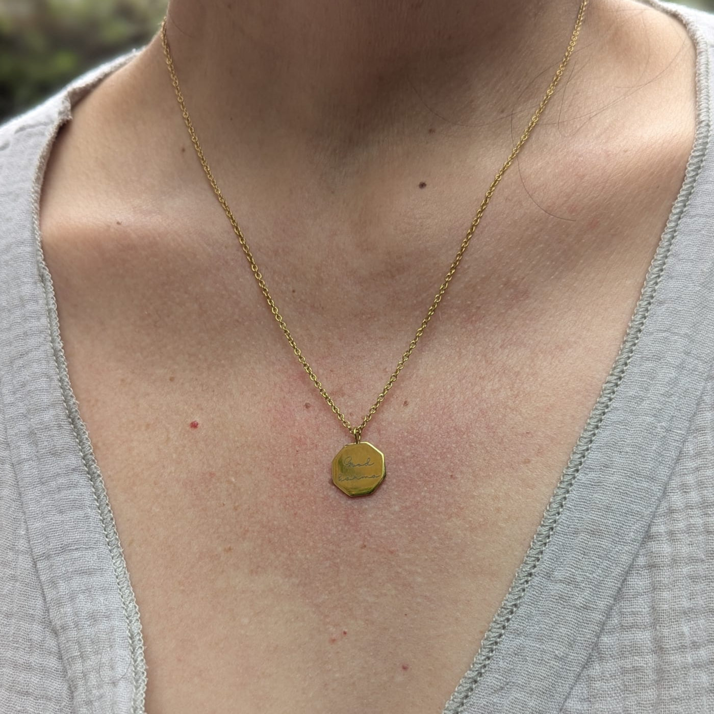 The Good Karma Octagon Necklace