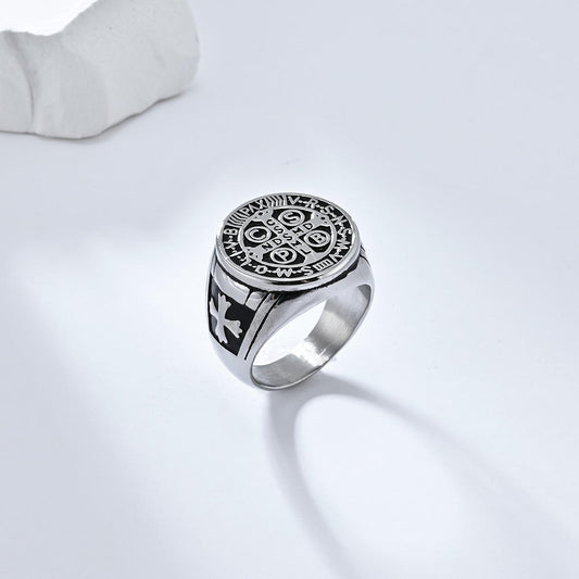 Saint Benedict Medal Ring