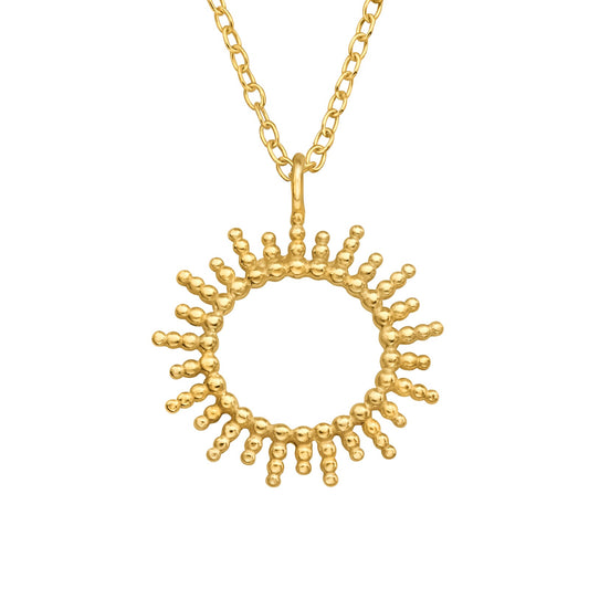 Hollow Sun Necklace