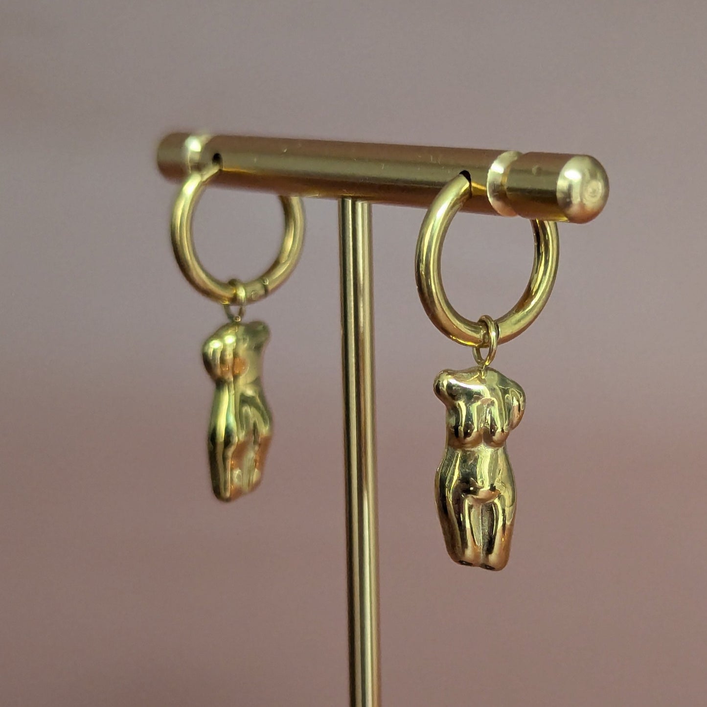 I Love My Body Earrings
