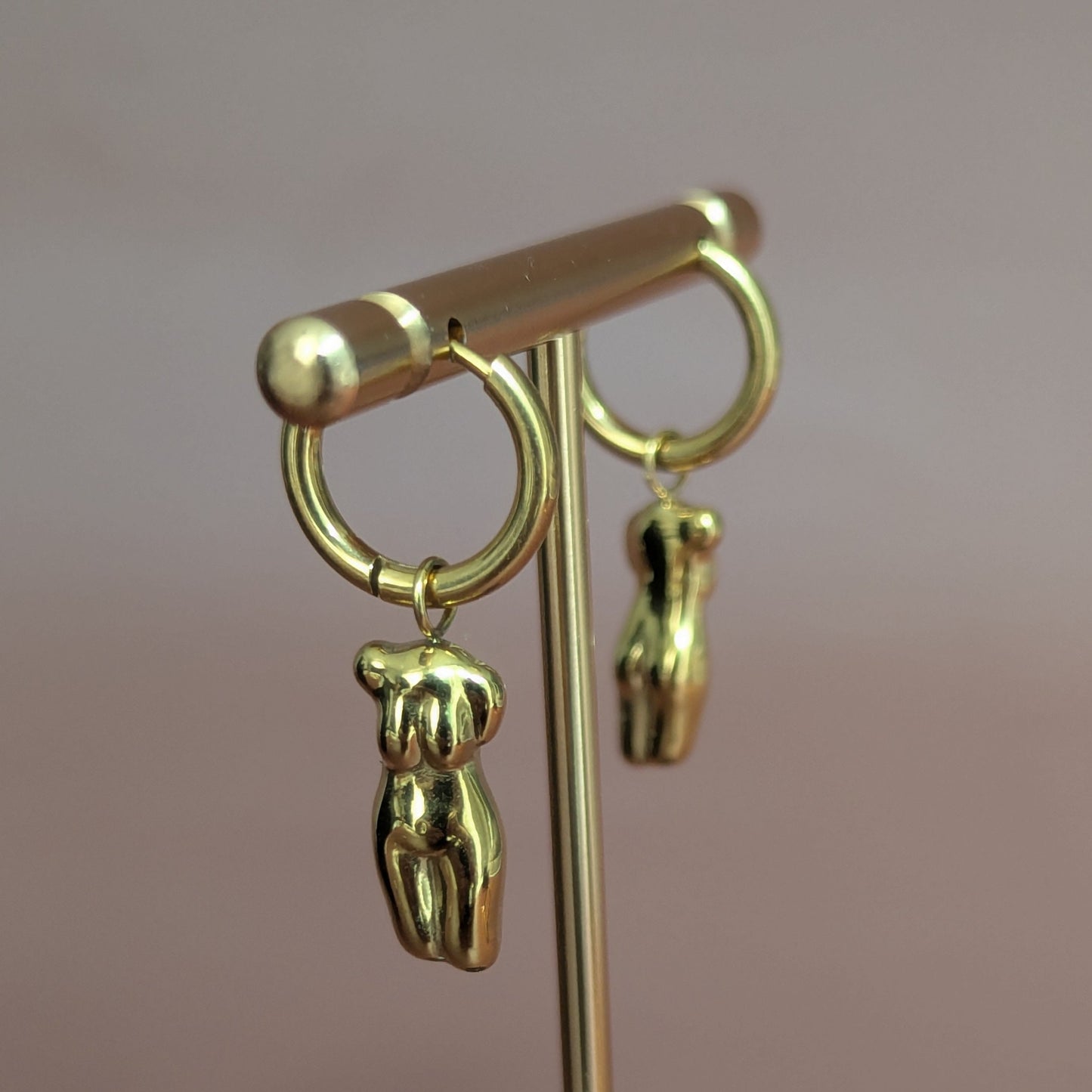I Love My Body Earrings