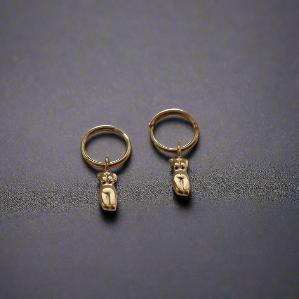 I Love My Body Earrings