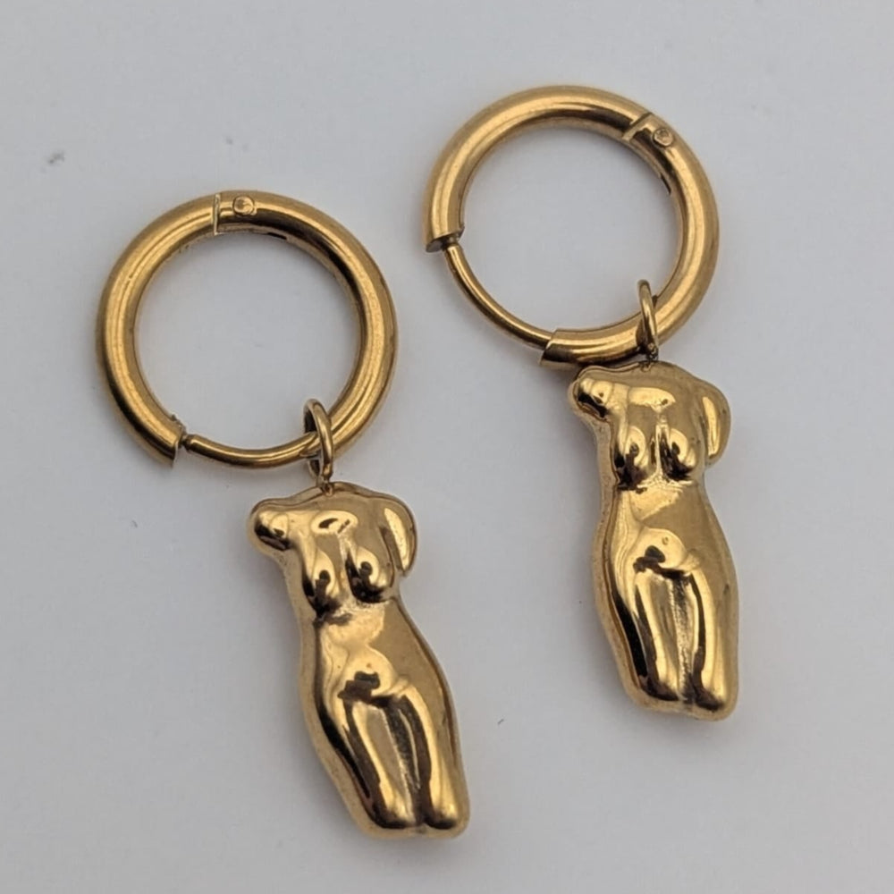 I Love My Body Earrings