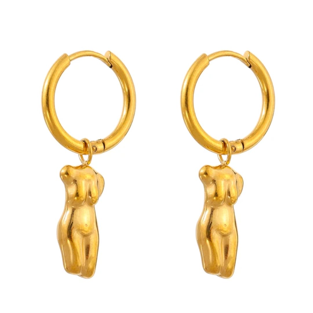 I Love My Body Earrings