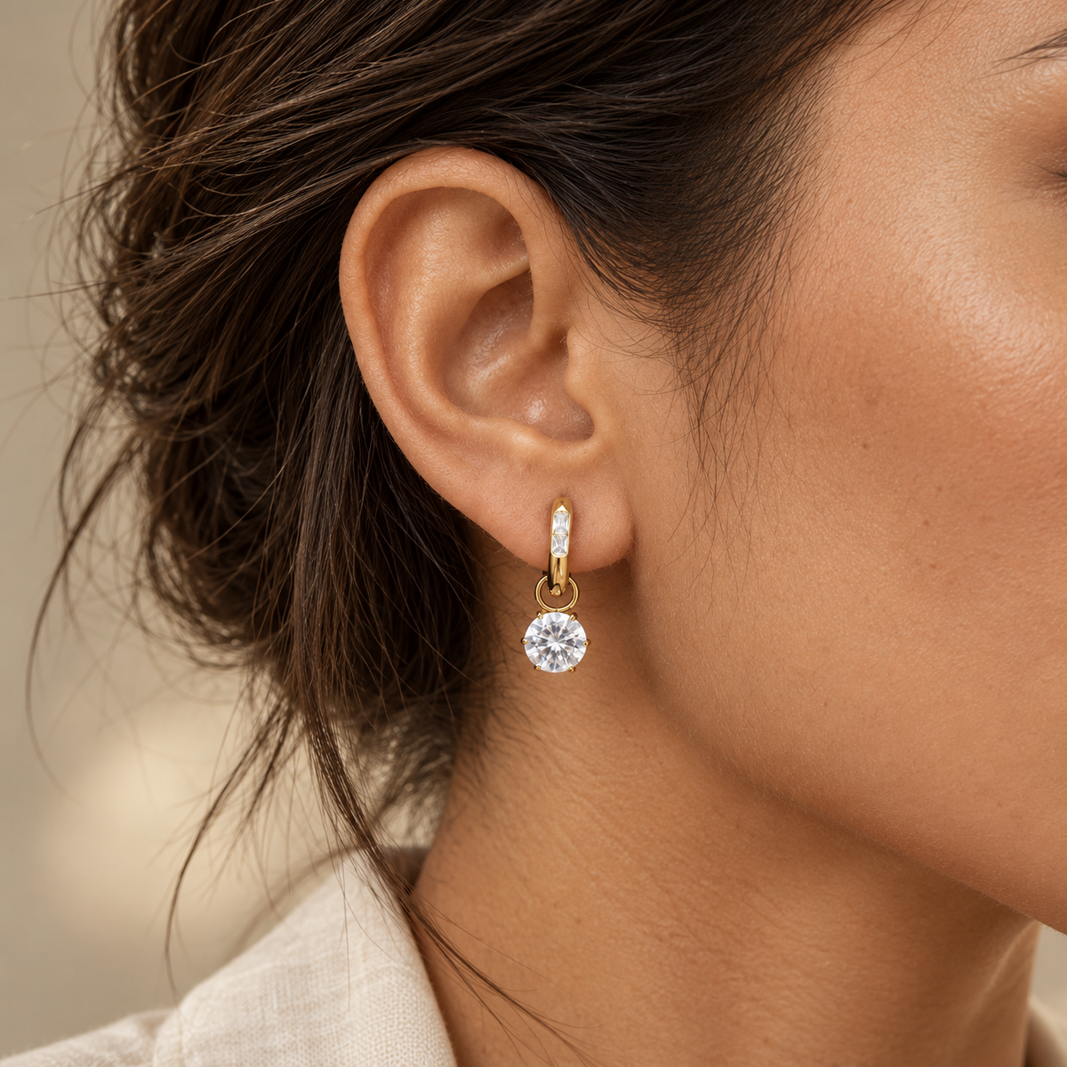 Lisette Detachable Hoops
