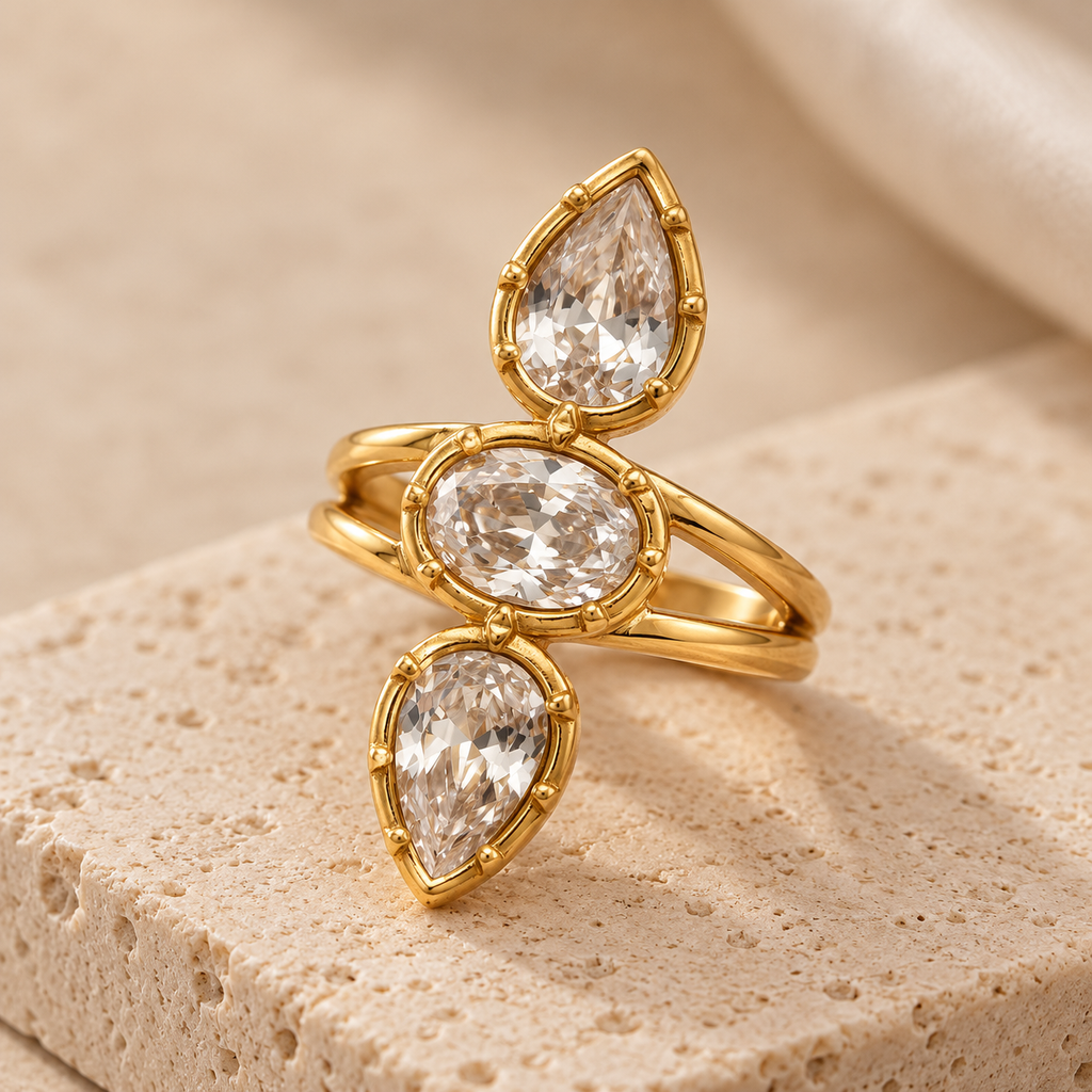 Isolde Trio Adjustable Ring
