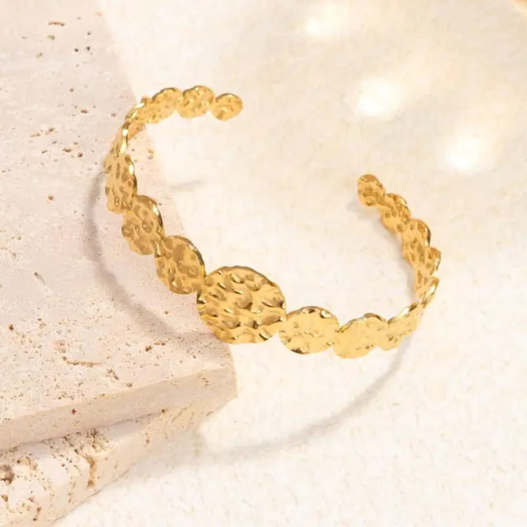 Madagascar Hammered Bangle