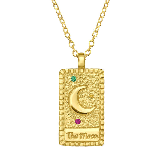 Moon Tarot Necklace