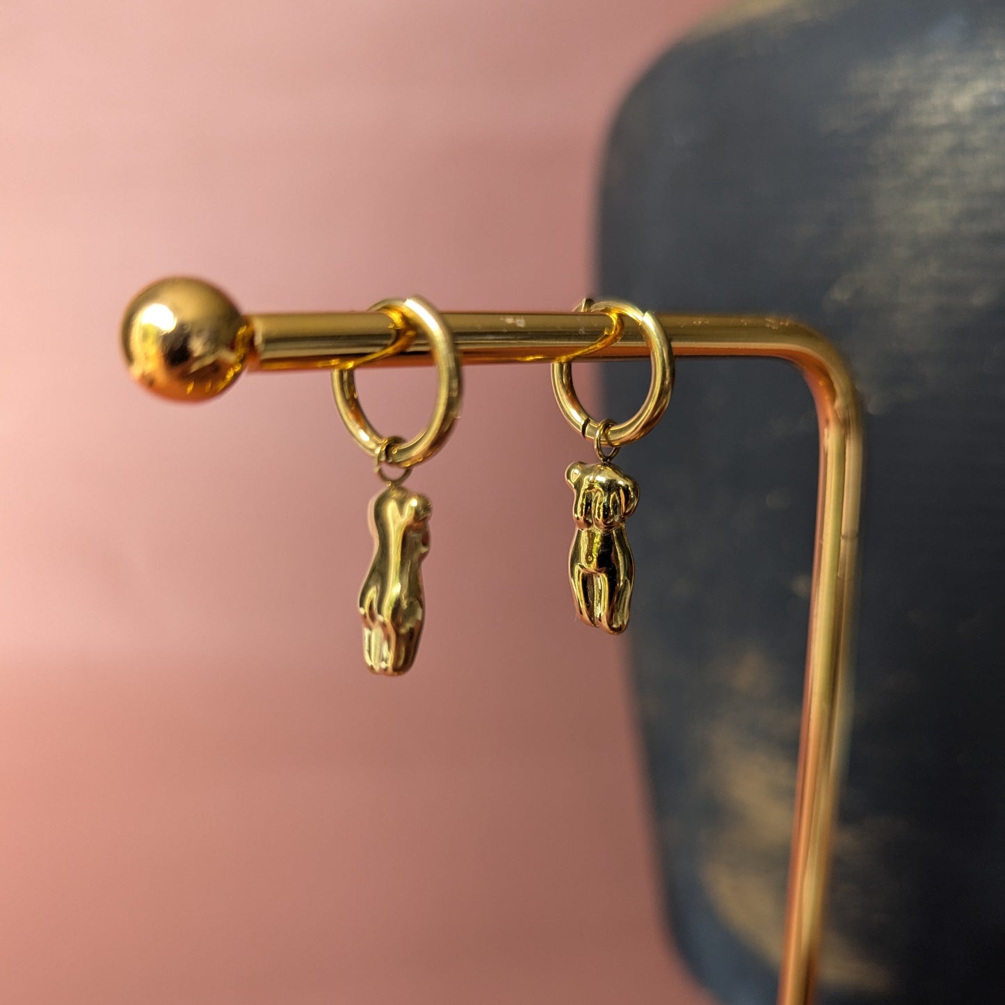 I Love My Body Earrings